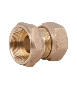 Flared fitting flange adaptor